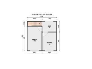 Дивенский 6x9 - План №2