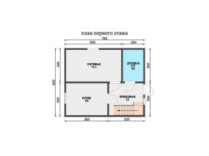 Бородин 6x7 - План №1